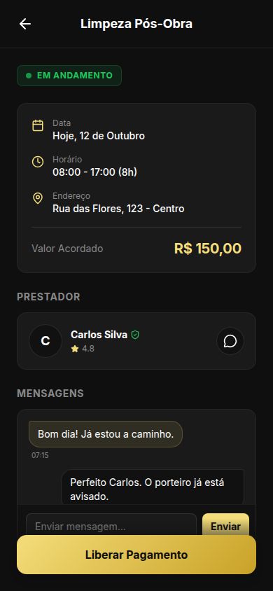 tela do app